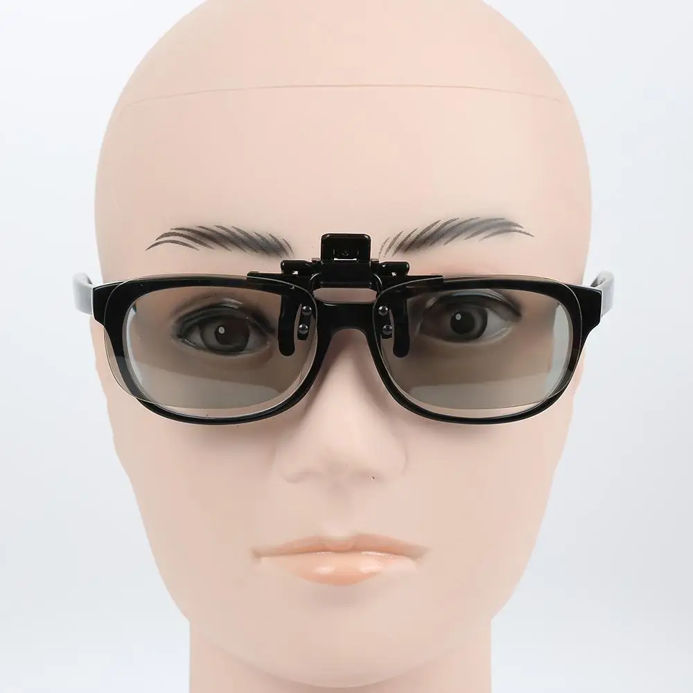 

Clamping Passive Circularly Polarized 3D Glasses Clip Is Used For 3D TV, New ABS Green And Scratch Resistant 3D Glasses