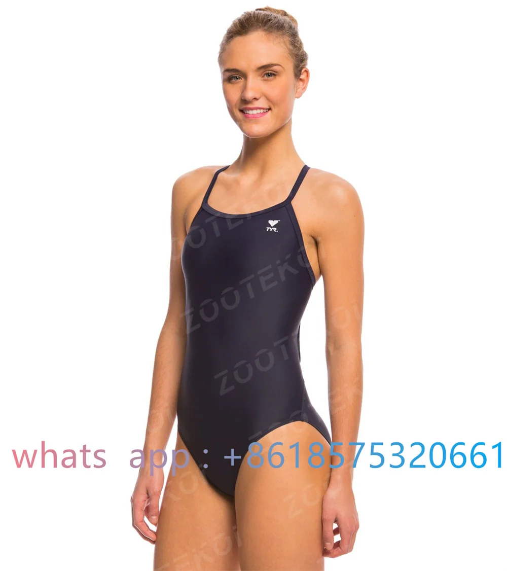TYR Women's TYReco Solid Diamondfit One Piece Swimsuit sexy bikini swimsuit sports function training swimsuit competition 2023