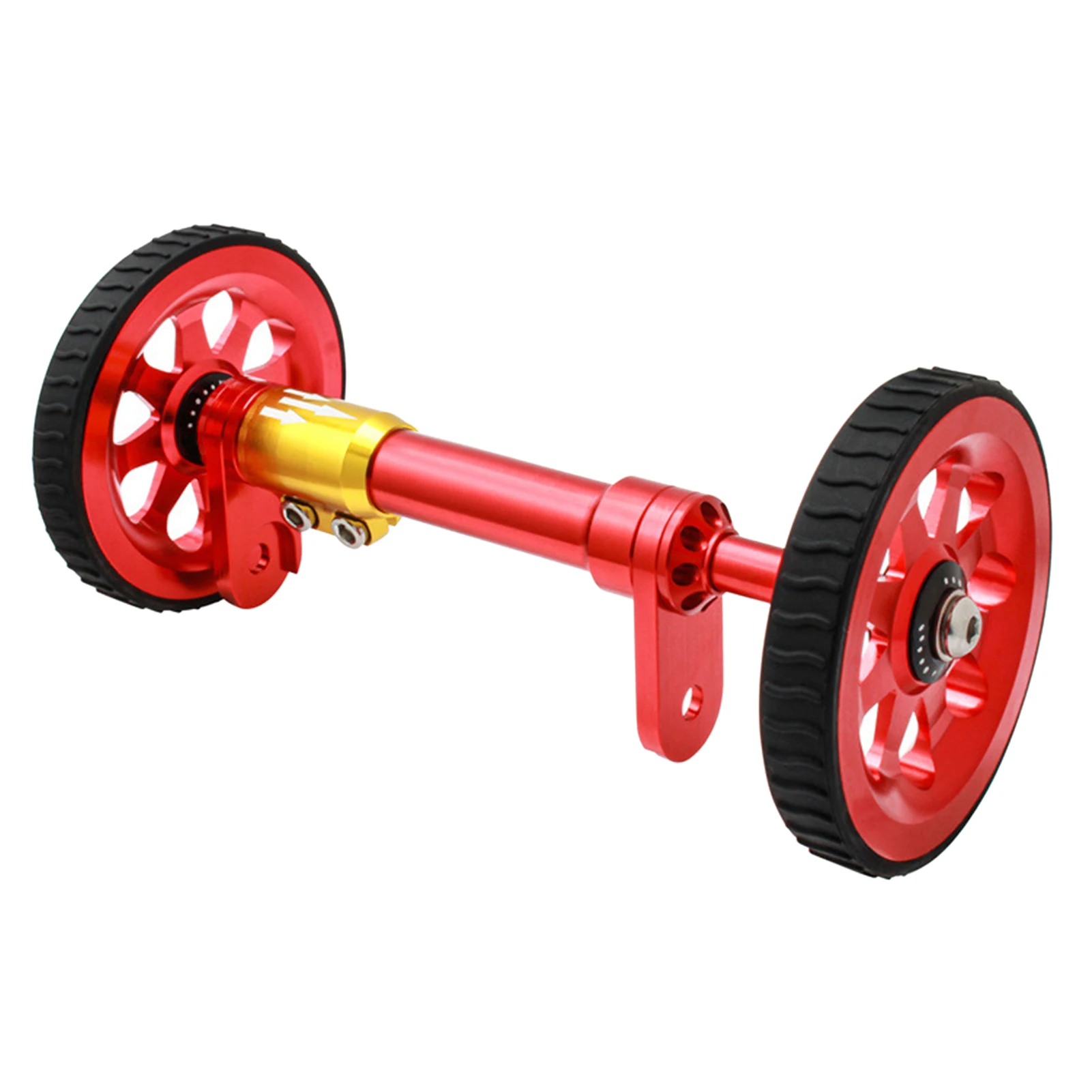 

Folding Bike Easy Wheel Telescopic Outdoor Universal Protective Aluminum Alloy Anti Shake Sports Extension Rod Fit For Brompton