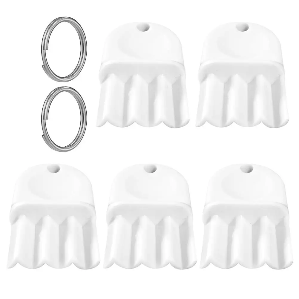 

5pcs Georgia Pacific Toilet Paper Dispenser Key Universal With 2pcs Key Rings Compatible For Jbt Versatwin Ultrafold Series