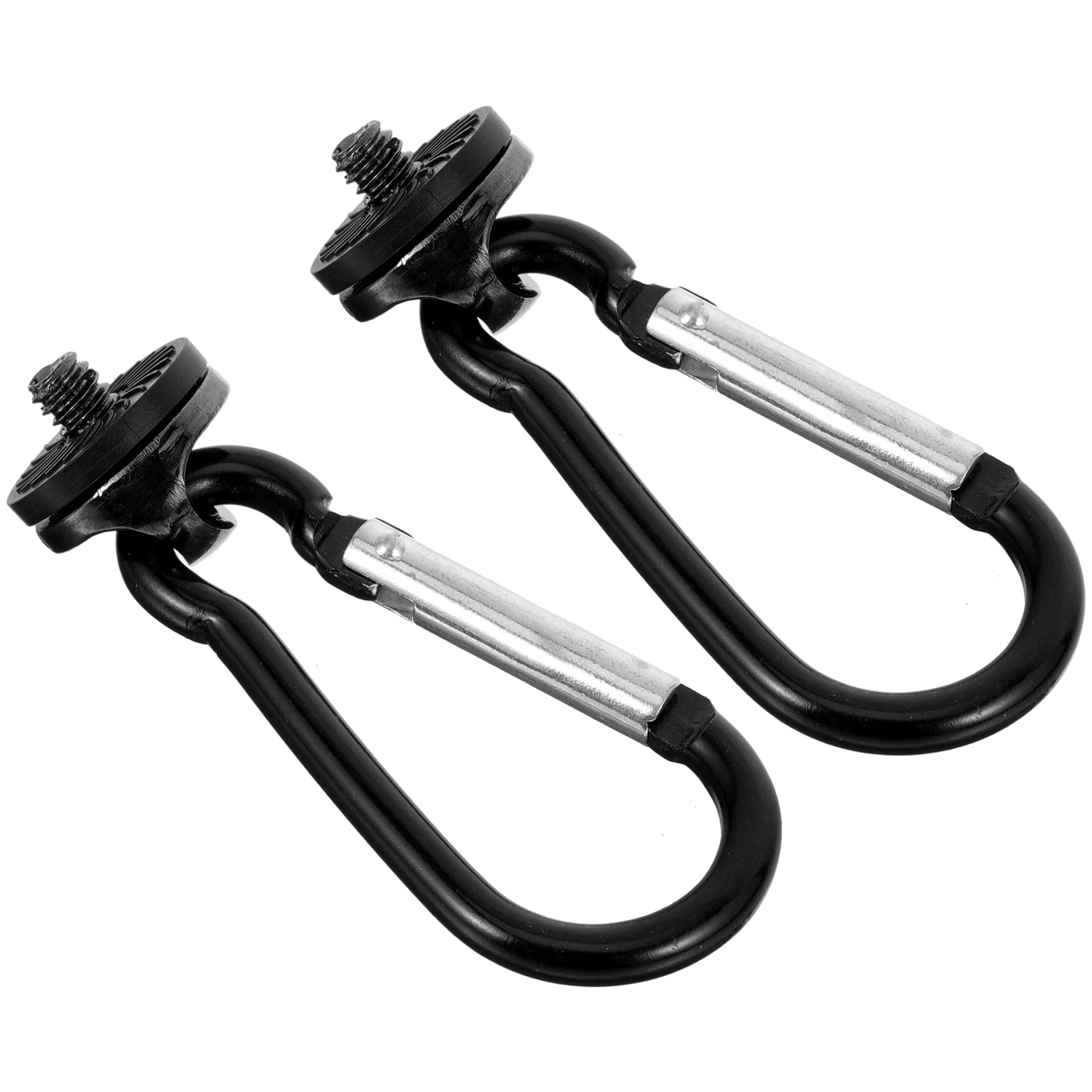

2 Pcs SLR Waist Hook Practical Strap Buckle Metal Belt Hanging Hooks Plants Camera Sturdy Aluminum Alloy Outdoor