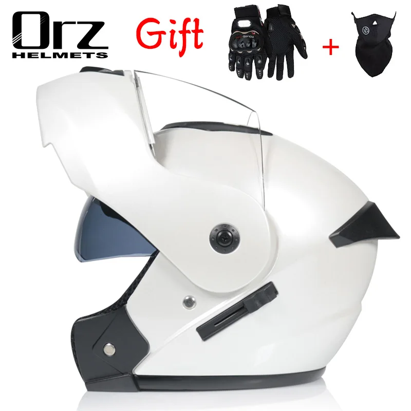 

Motorcycle Helmets High Quality Flip Up Helmet Abs Full Face Motorcycle Helmets Racing Helmet Dot Approved CH