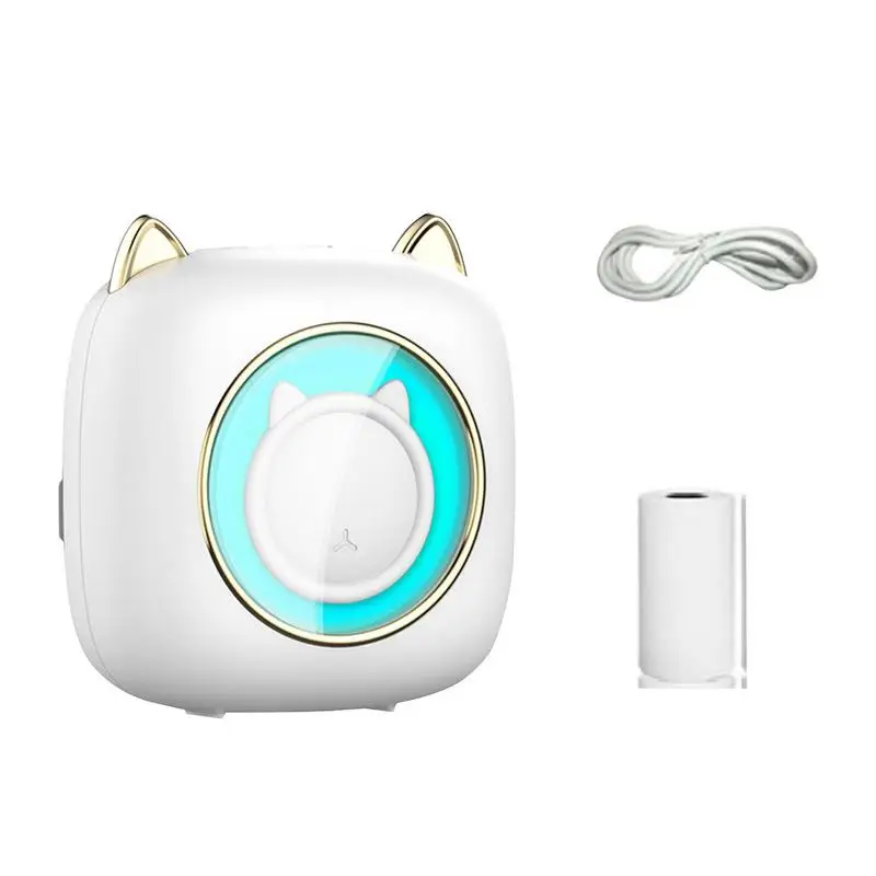

Mini Photo Printer Mini Wireless Thermal Sticker Printer Smart Photo Printer Compatible with Mobile Sticker Printer for Journal