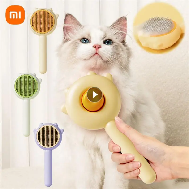 Массажная расческа для кошек Xiaomi волшебные гребни домашних питомцев удаление