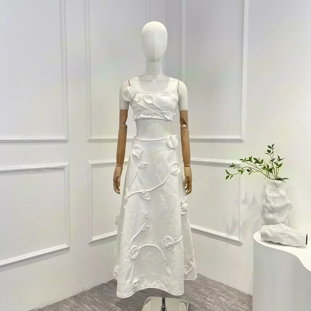 Льняное Новое поступление 2023 винтажный комплект высшего качества с оборками и