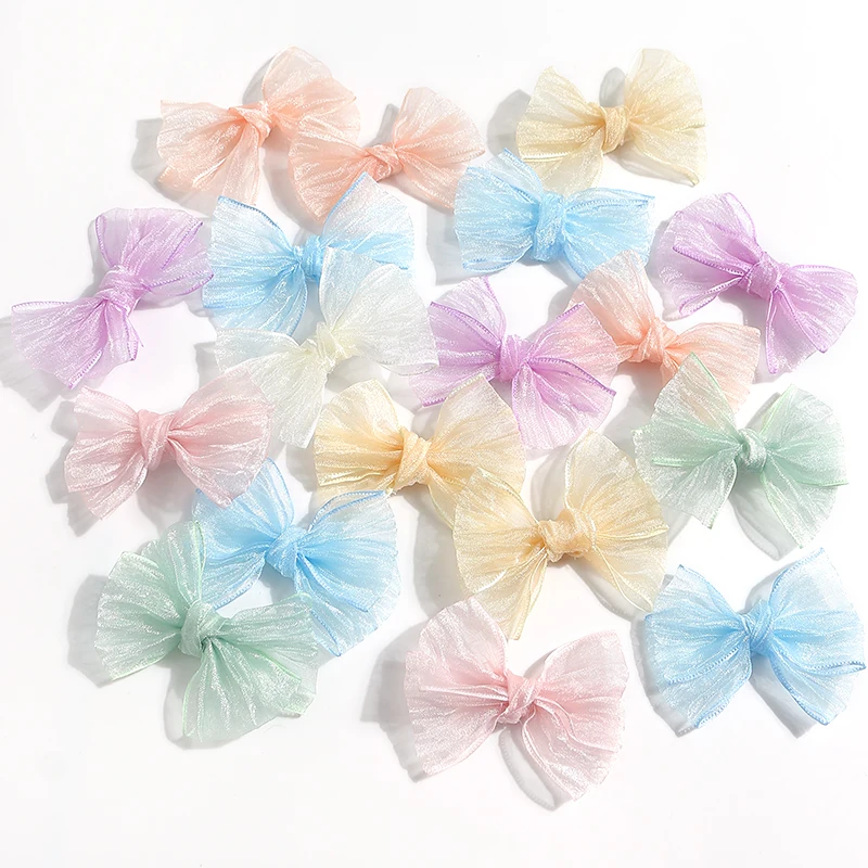 

Лента с бантом, шелк, 10 шт.