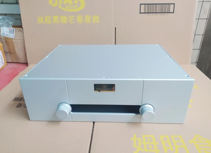 

Goldmund All aluminum amplifier chassis / Preamplifier case / AMP Enclosure DIY box (430 *136*340mm)