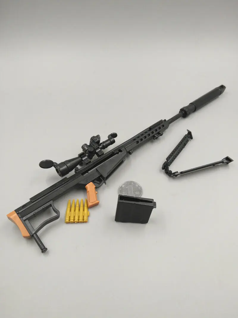 4D собранная модель 1:6 снайперская винтовка Barrett M82A1 F фигурка 12 дюймов | Игрушки и