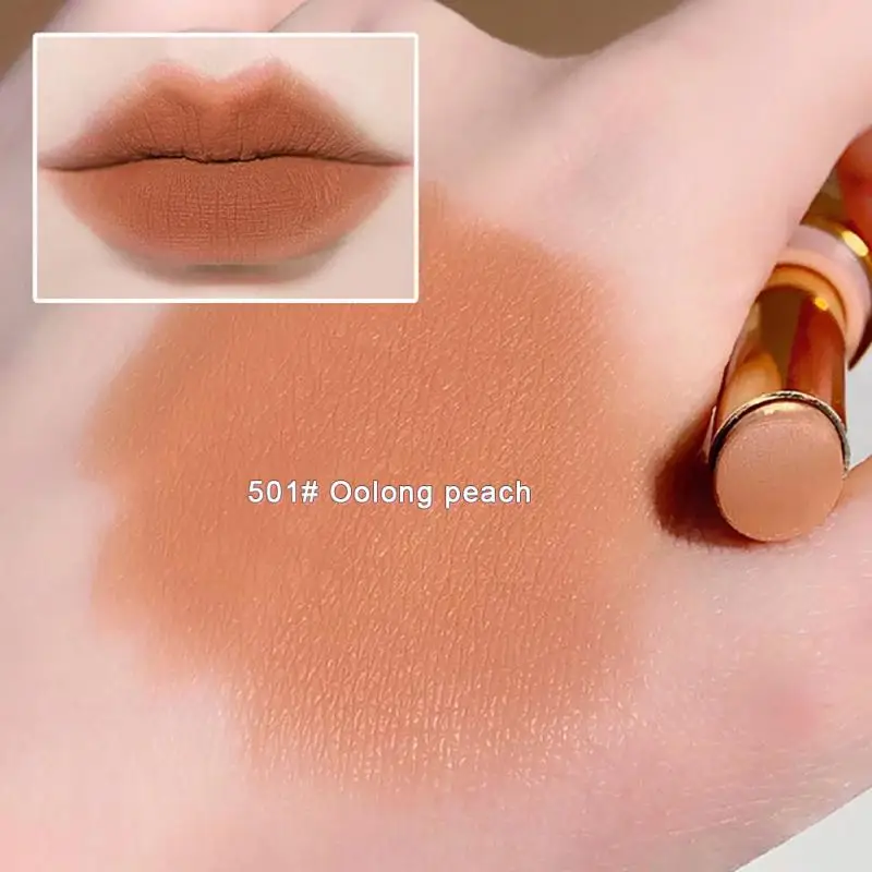 Бархатная помада 6 цветов искусственная водостойкая стойкая для макияжа губ