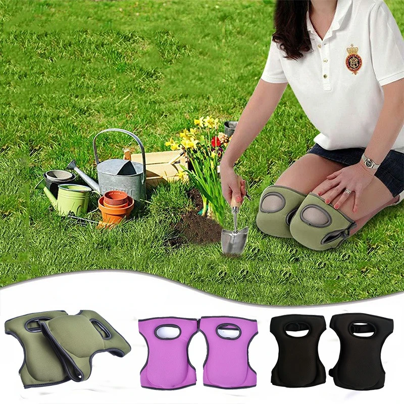

1pair Gardening Knee Pad Thick Soft Memory Foam Anti Slip Kneeling Cushion Knee Protector Pads for Home Gardener Cleaning Work
