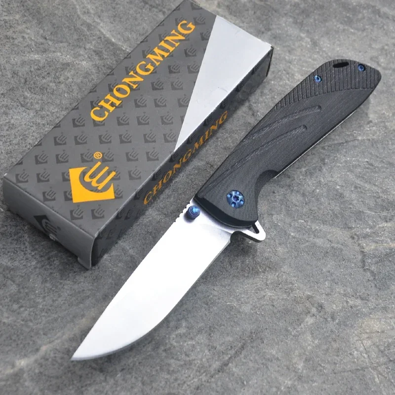 Складной нож 9Cr18Mov лезвие G10 рукоятка Jackknife военный тактический карманный