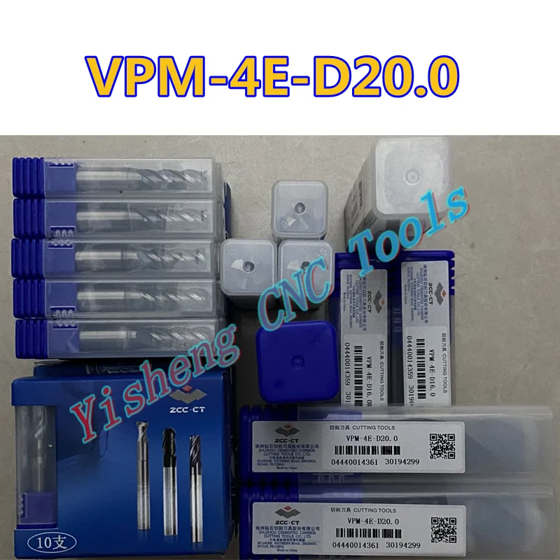 

Original ZCC CT VPM-4E CNC Flat end mill VPM-4E-D20.0