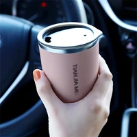 stainless steel coffee cups vacuum insulated leakproof with lids drinkware thermal mug home kitchen 300ml tea cups