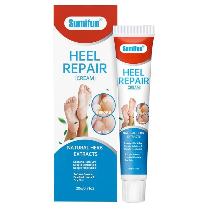 

20g Horse Oil Repairing Hand Cream Moisturizing Anti-Drying Foot Cream Hands Feet Care Dead Skin Remove Cream Heel Anti-cracking