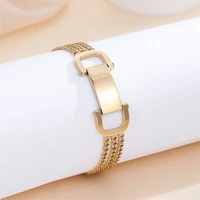 charm crystal classic european and american style bracelet for women steel genshin impact