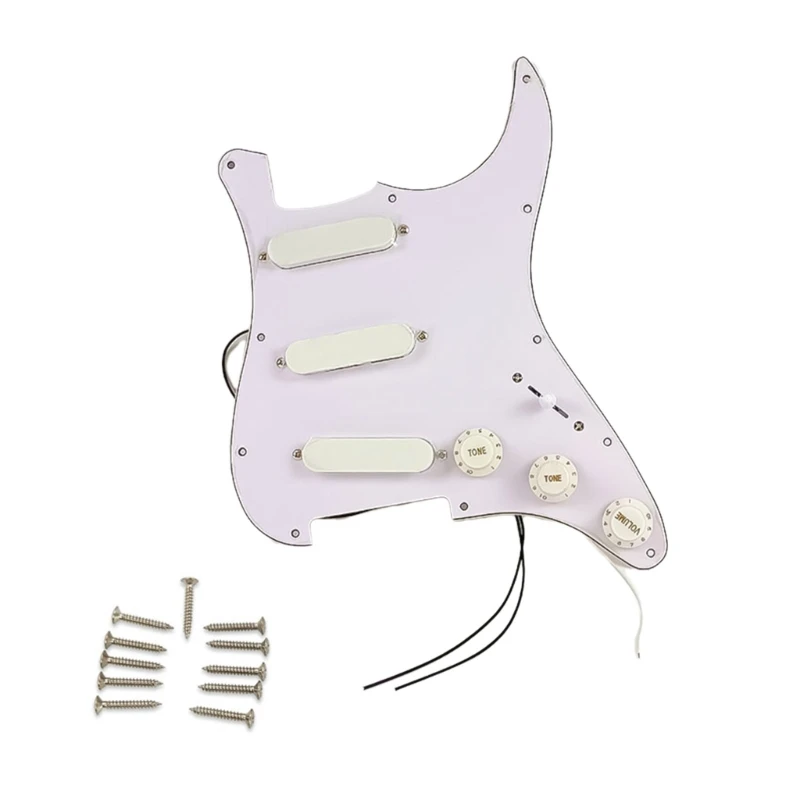

11 Hole Single-Coil Pickup Loaded Prewired Pickguard Electric Guitar Accessories