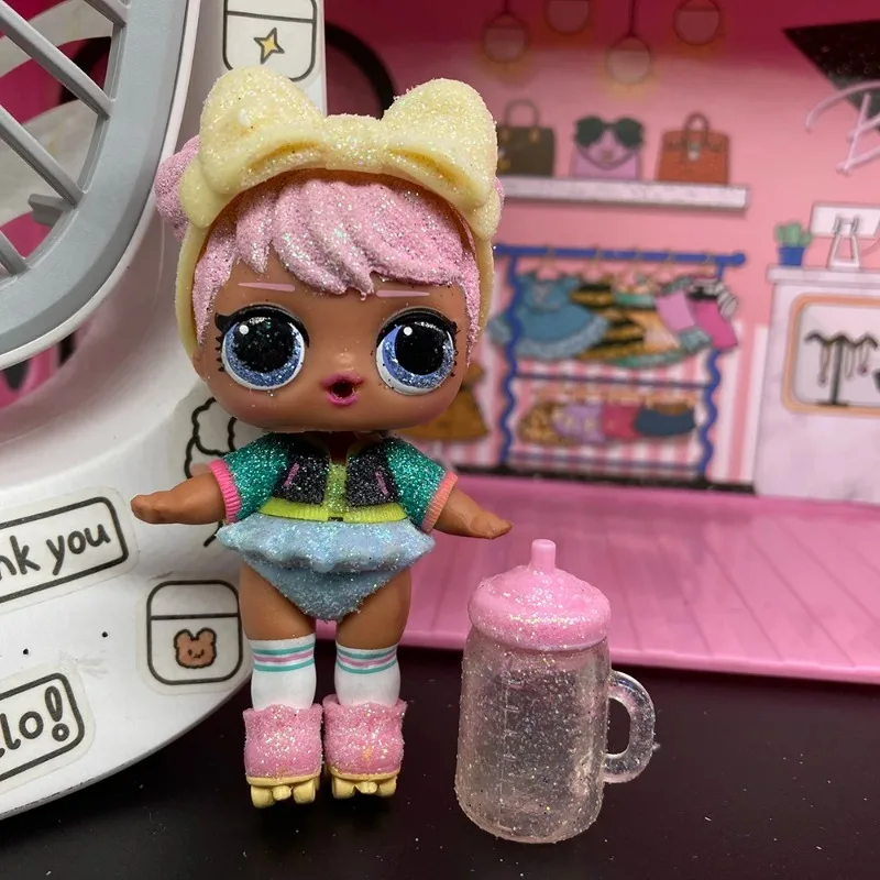 Мультяшная кукла MINISO 8 см комбинированные аксессуары для одежды игрушка сделай