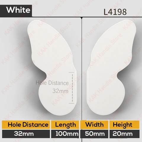 Ручки для шкафов KAK медвежья голова алюминий 2 шт