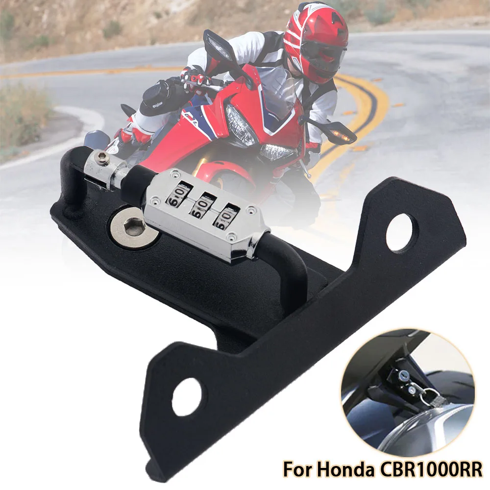 

Motorcycle Helmet Lock Password Anti-Theft Combination PIN Locking Secures For HONDA CBR1000RR CBR 1000 RR CBR1000 RR 2017-2021