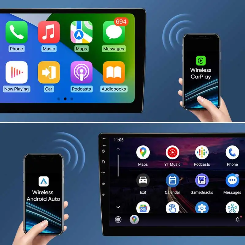 Android 14 для Mitsubishi Lancer 10 CY 2007-2012 2K QLED автомобильный радиоприемник мультимедийный