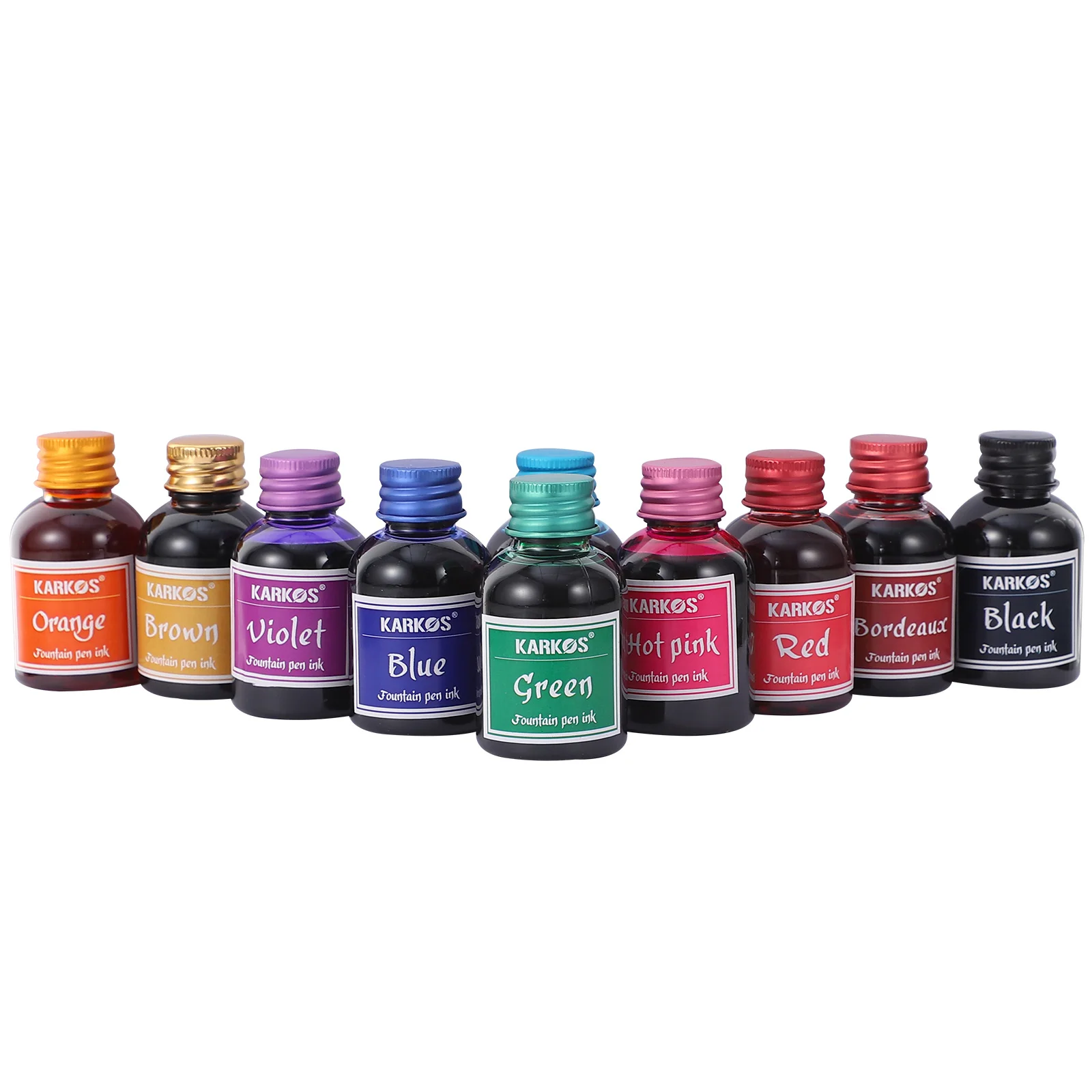

10 Bottles Calligraphy Pen Ink Portable Practical Durable Creative Useful Writing Ink Painting Ink Non-Carbon Ink
