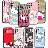 hello kitty takara tomy phone cases for samsung galaxy a31 a32 a51 a71 a52 a72 4g 5g a11 a21s a20 a22 4g cases soft tpu carcasa