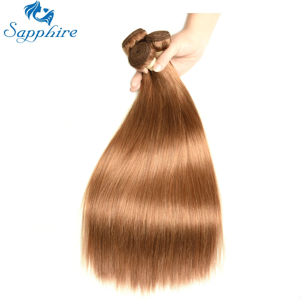 30# Brown 28 30 Inch Brazilian Straight Bundles With Frontal 13x4 Cheap 3 4 Human Hair Bundle with |