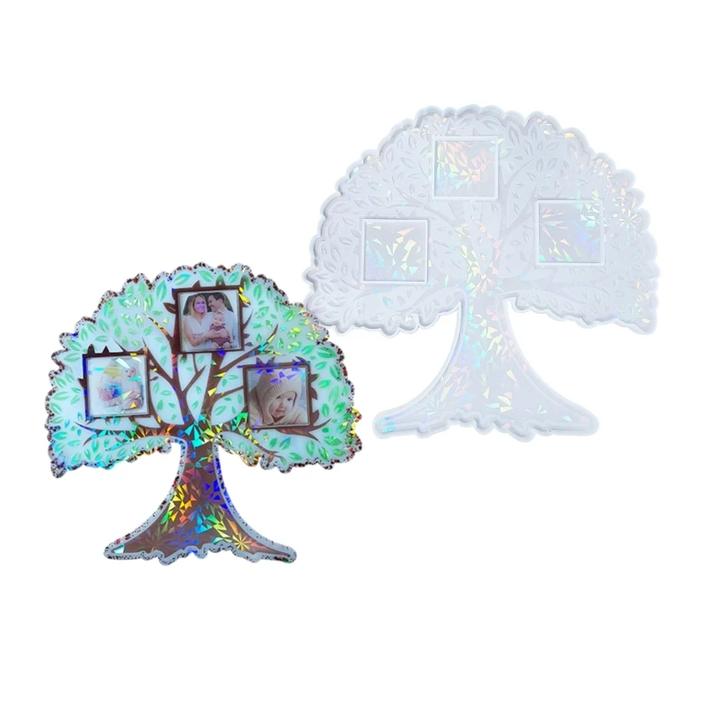 Пресс-форма для фоторамки из смолы в форме большого дерева силиконовая форма