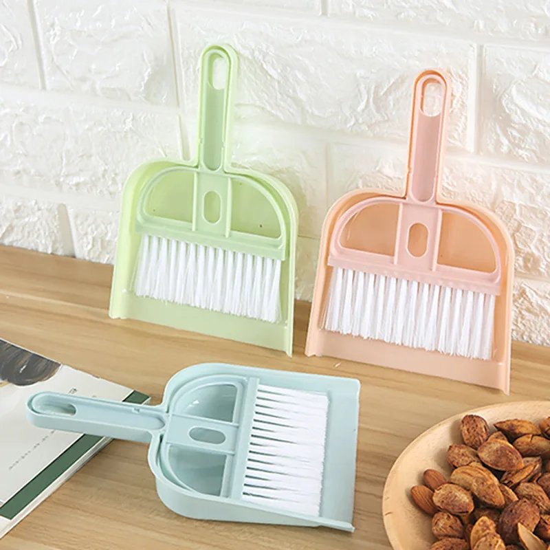 

Mini Cleaning Brush Small Broom Dustpans Set Desktop Sweeper Garbage Cleaning Shovel Table Household Cleaning Tools Brooms