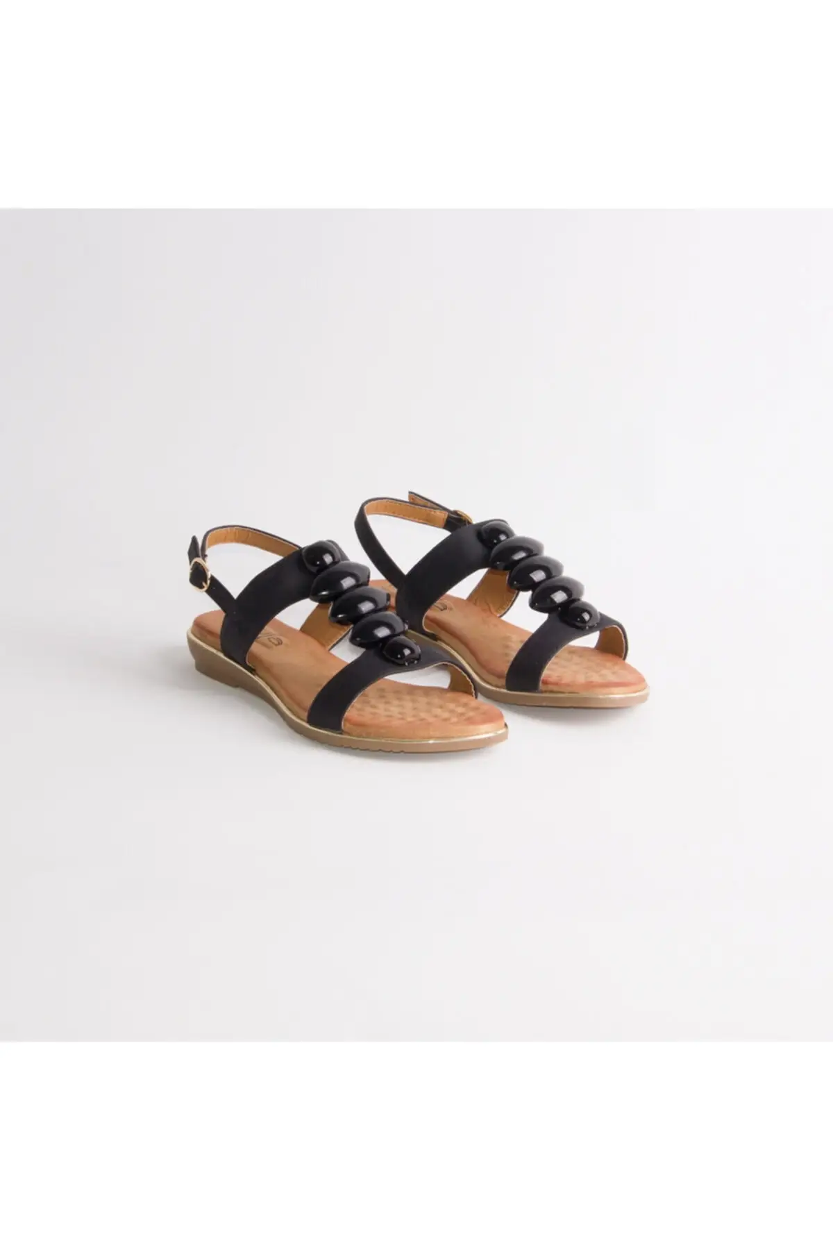 

Women's Black Strass Sandals 120/4