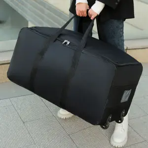 Rolling Garment Bags, Large Garment Duffle Bag with Wheels, 3 in 1 Garment  Suit Luggage Bag - AliExpress