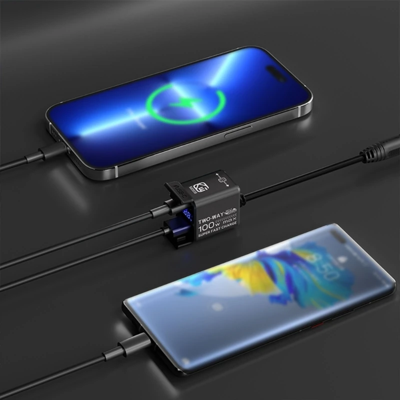 573A Двунаправленное зарядное устройство для мотоцикла типа C и USB-адаптер зарядки