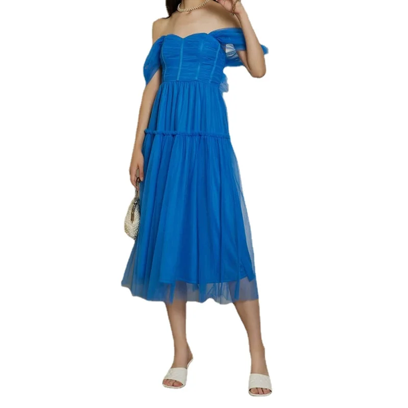 

Новинка 2023, женское платье, Сетчатое платье, юбка принцессы, юбка без рукавов