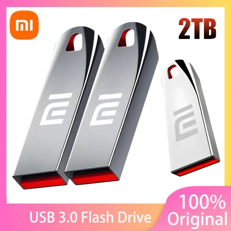Xiaomi 2TB U Disk Мини-ручка USB-накопитель типа C Высокоскоростной USB3.0 Водонепроницаемый