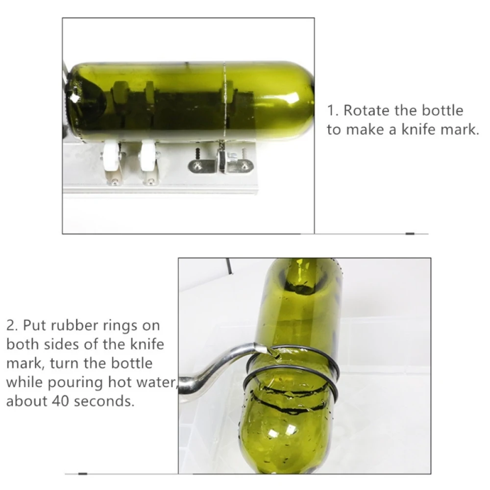 DIY машина для резки стеклянных бутылок резак винных инструмент вина пива