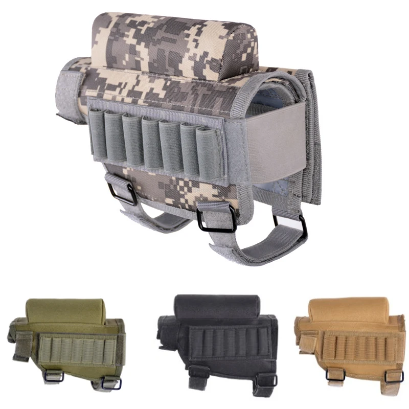 

Винтовка пули тактические Подсумки маг мешок прикладом склад винтовка Стоковая щека отдых мешочки портативный пули мешок для щеки приклад...