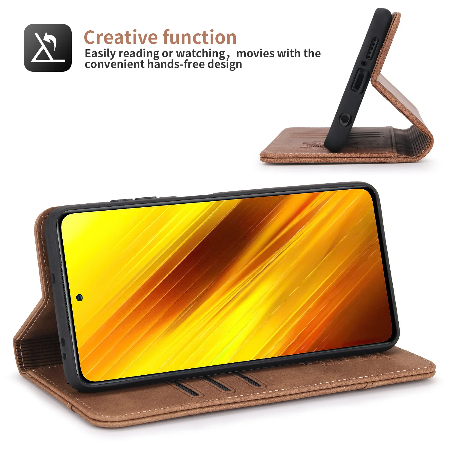 Flip Leather Case For Xiaomi Mi Poco X3 NFC GT F3 M3 X4 M4 Pro F4 12T 10T 11 11T Lite Magnet Wallet Cover Redmi Note 10S 11S 10A