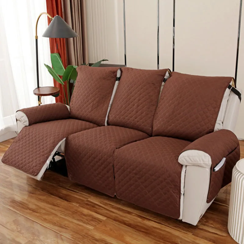 

Чехол для трехместного дивана, для гостиной, водонепроницаемый нескользящий защитный чехол для мебели, чехол для кресла с откидывающейся спинкой на 3 места