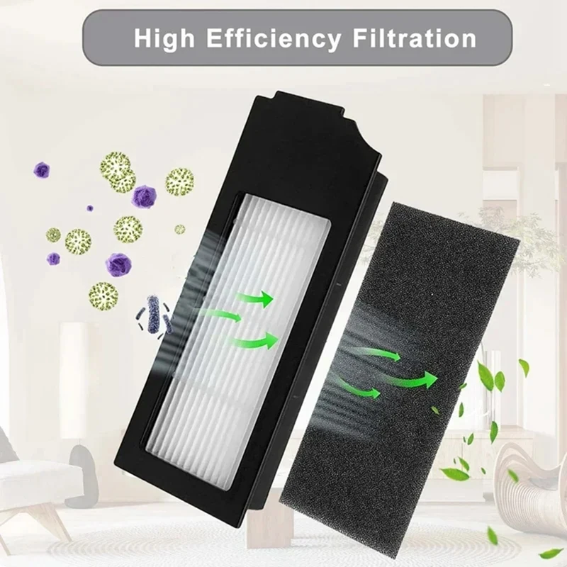 Для Ecovacs Deebot X1/T10 OMNI/TURBO Запчасти для робота-пылесоса Швабра Мешок пыли Hepa-фильтр