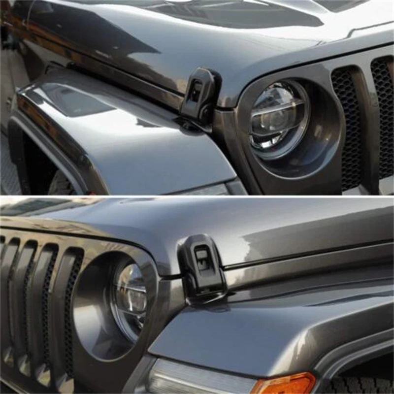Защелка капота для Jeep Wrangler JK JKU Sahara 2007 2008 2009 2010 2011 2012 2013 2014 2016 2015 2017