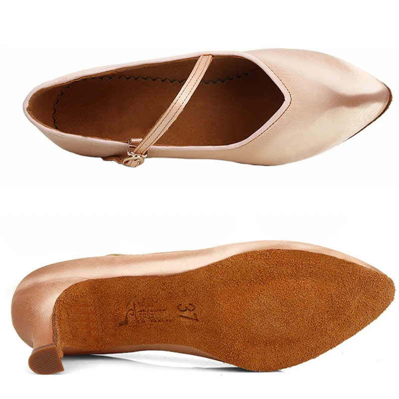 Hot Women Standard Dance Shoes Soft Outsole Modern Dance Shoes Ladies Ballroom Dance Shoes