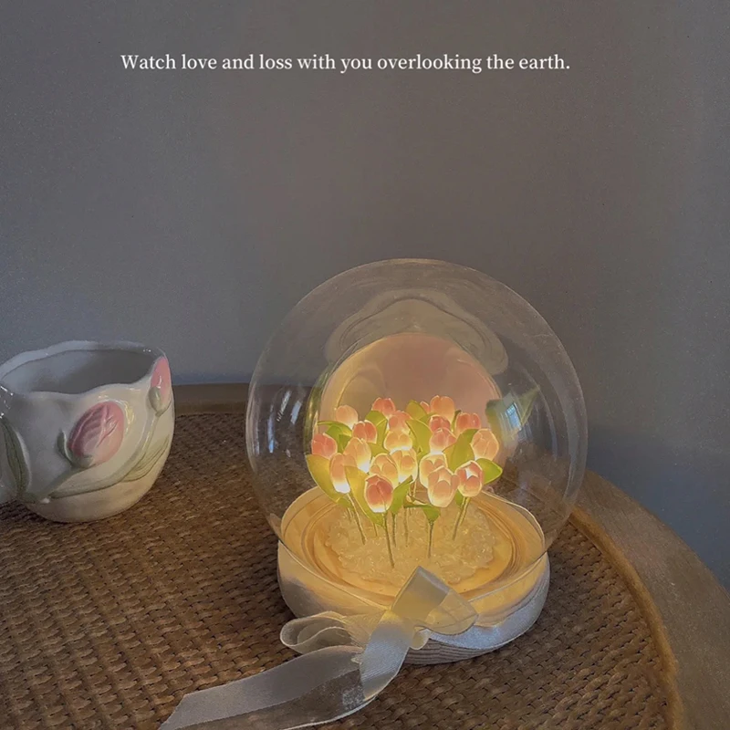 

Birthday gift: girls give girlfriends and girlfriends practical niche, high-level atmosphere, creative nightlight decorations