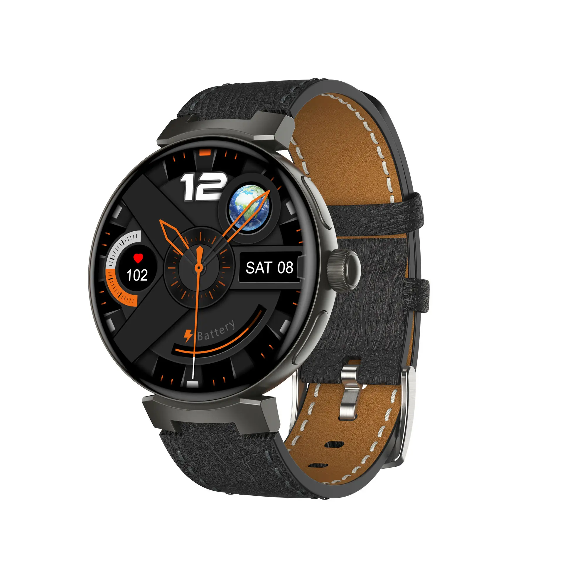 

2023 new Smart Watches For Men 1.45inch Large Screen NFC Bluetooth Call Heart Rate Tracking Sport Wireless Charging Smartwatch