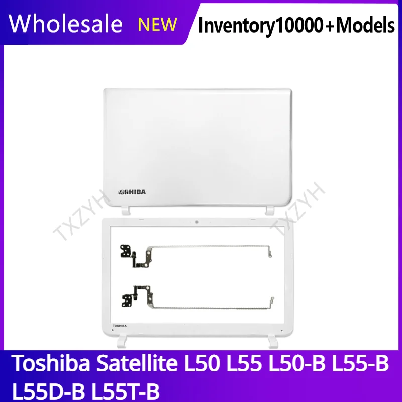 

For Toshiba Satellite L50 L55 L50-B L55-B L55D-B L55T-B LCD back cover Front Bezel Hinges Palmrest Bottom Case A B C D Shell