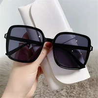 luxury driver goggles vintage classic big frame oversized sunglasses eyewear for lady women square sun glasses