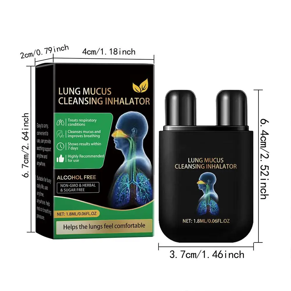 Ингалятор для ухода за легкими носовой ингалятор очищение печени травяной