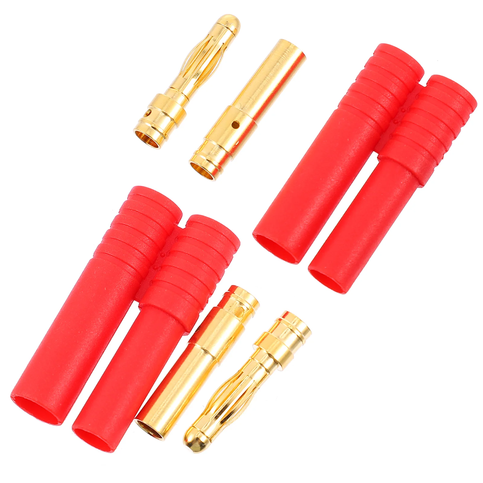 

2 Pcs Diy Banana Plug Replacement Bullet Connector Diy Banana Connector Supply
