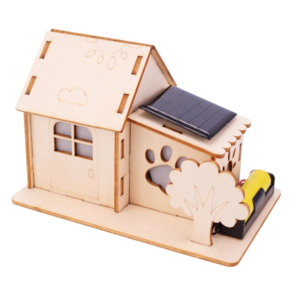 

DIY Solar House Scientific Experiments Toy Educational STEM Learning Toy Science Education Experiments Toy Toys For ChildrenGift