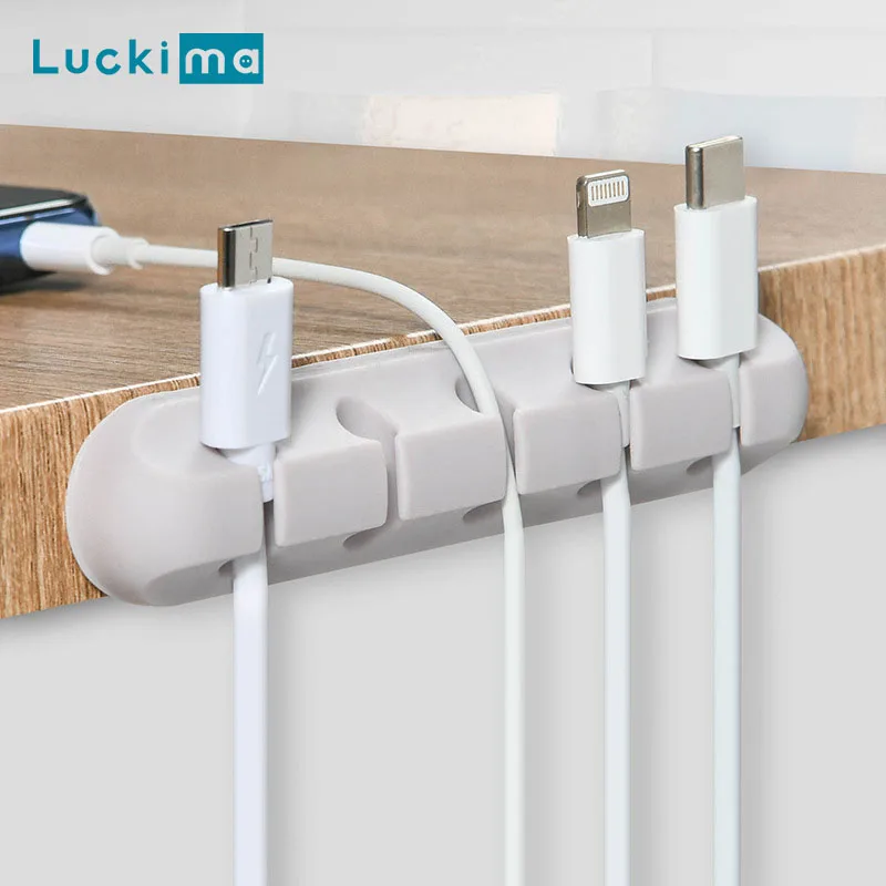 

Органайзер для кабелей USB, устройство для намотки проводов, держатель для наушников для управления компьютерным кабелем, зажим для шнура мы...