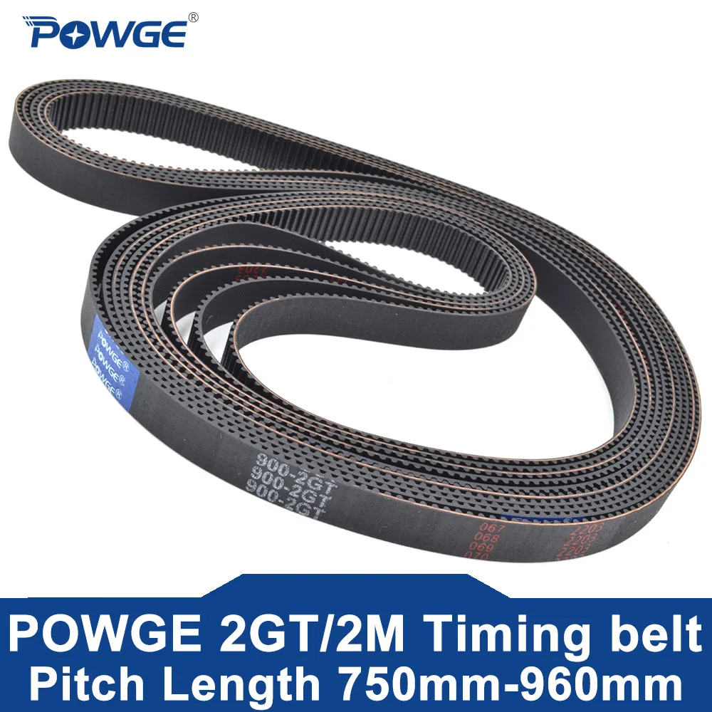 

POWGE 2GT Синхронный Ремень Резина 6/9 мм